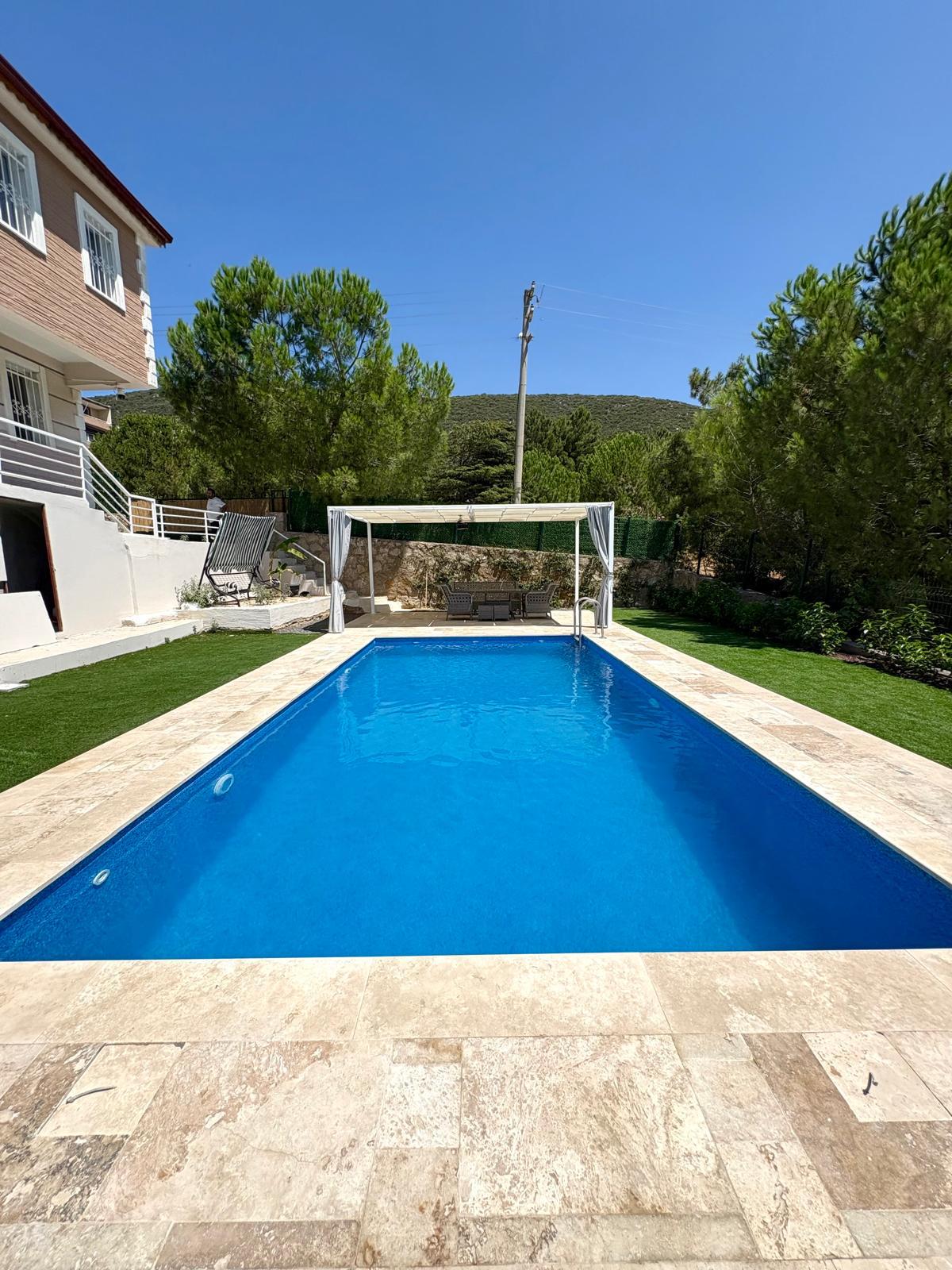 Prefabrik liner havuz uygulaması